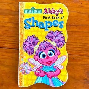 Sesame Street Abby’s First Book of Shapes” hardcover board book